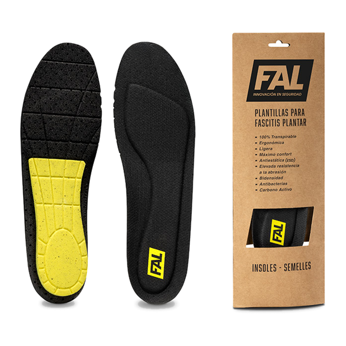FAL Einlegesohlen Plantarfasziitis, freigestellt